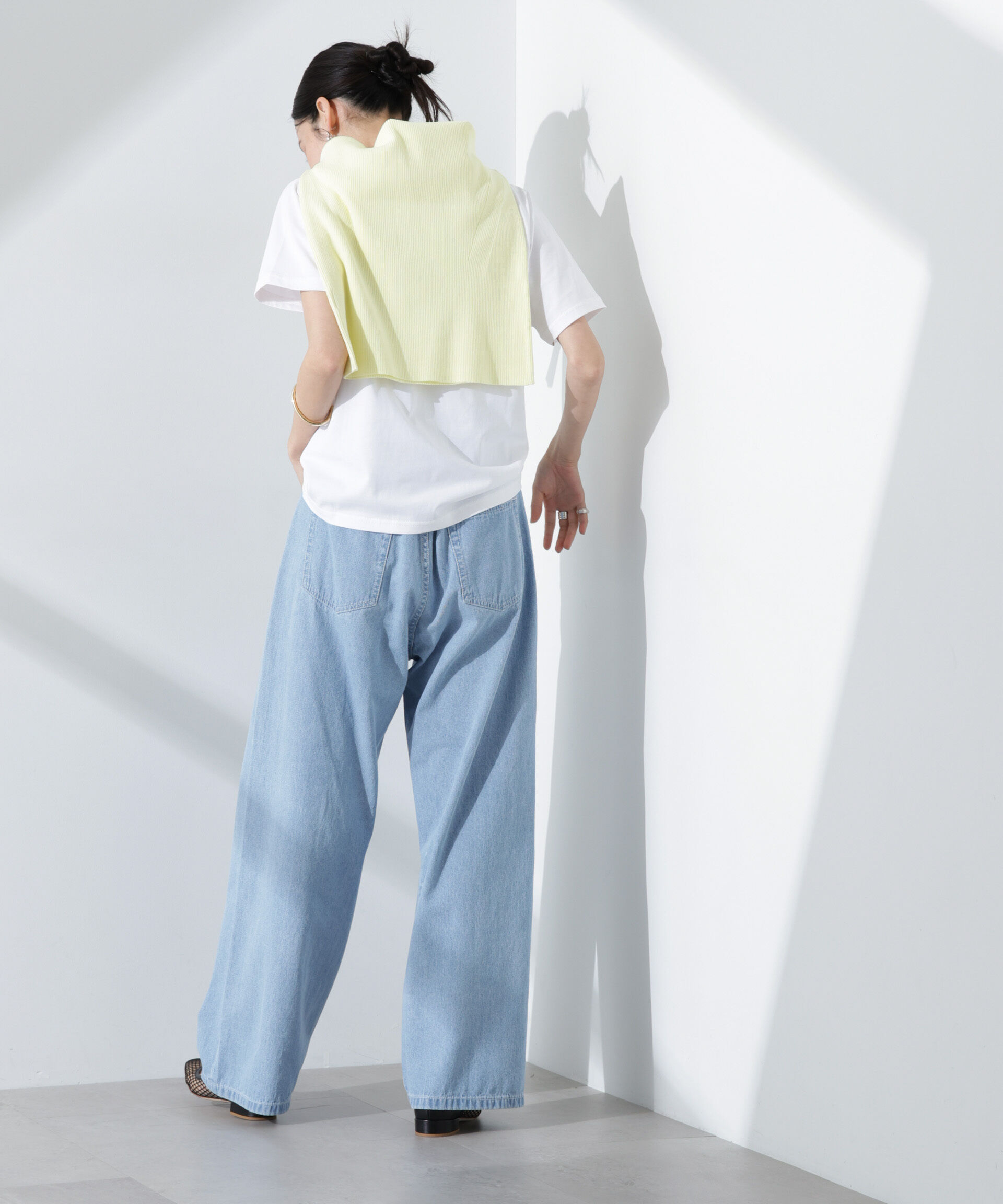 nano･universe「ドロストソフトデニム」|チノ|