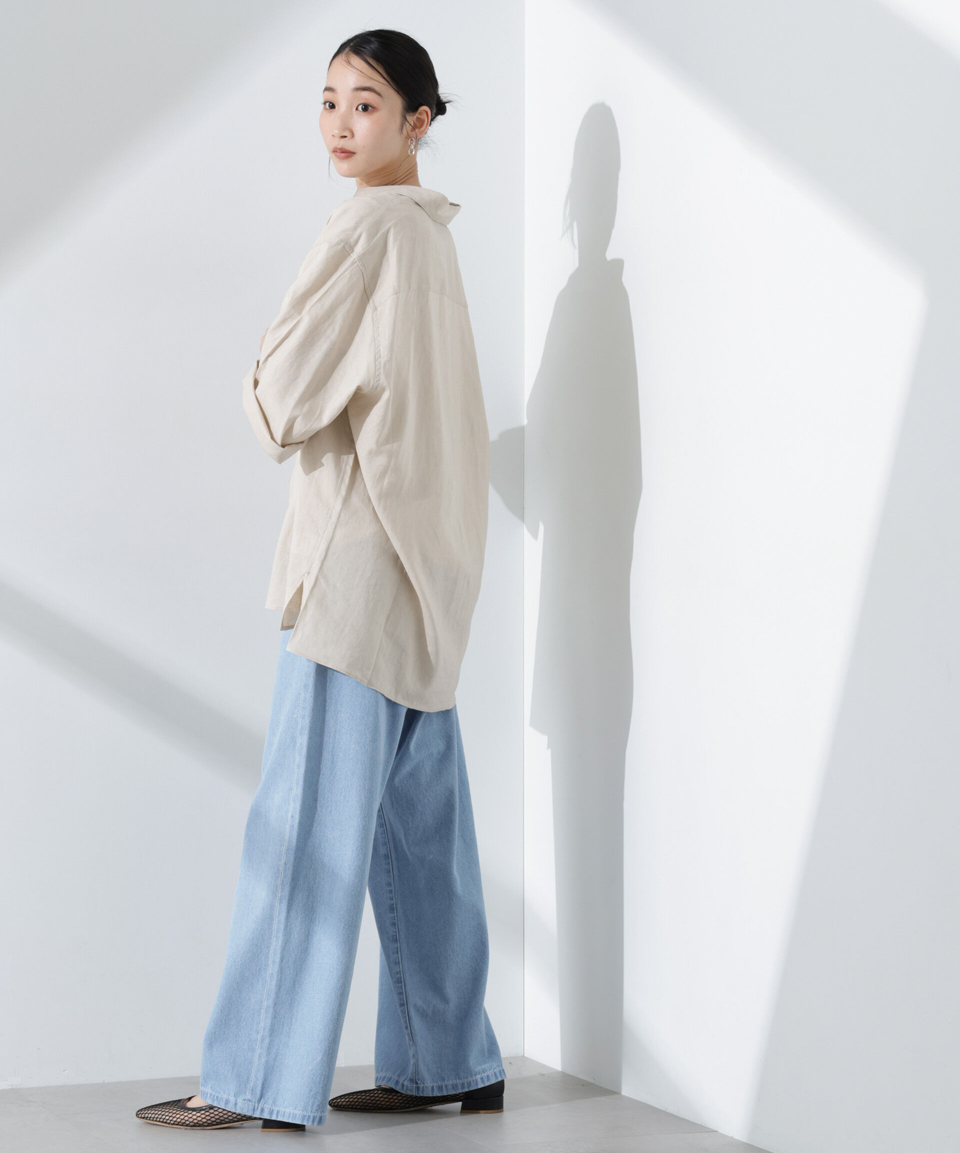 nano･universe「ドロストソフトデニム」|チノ|