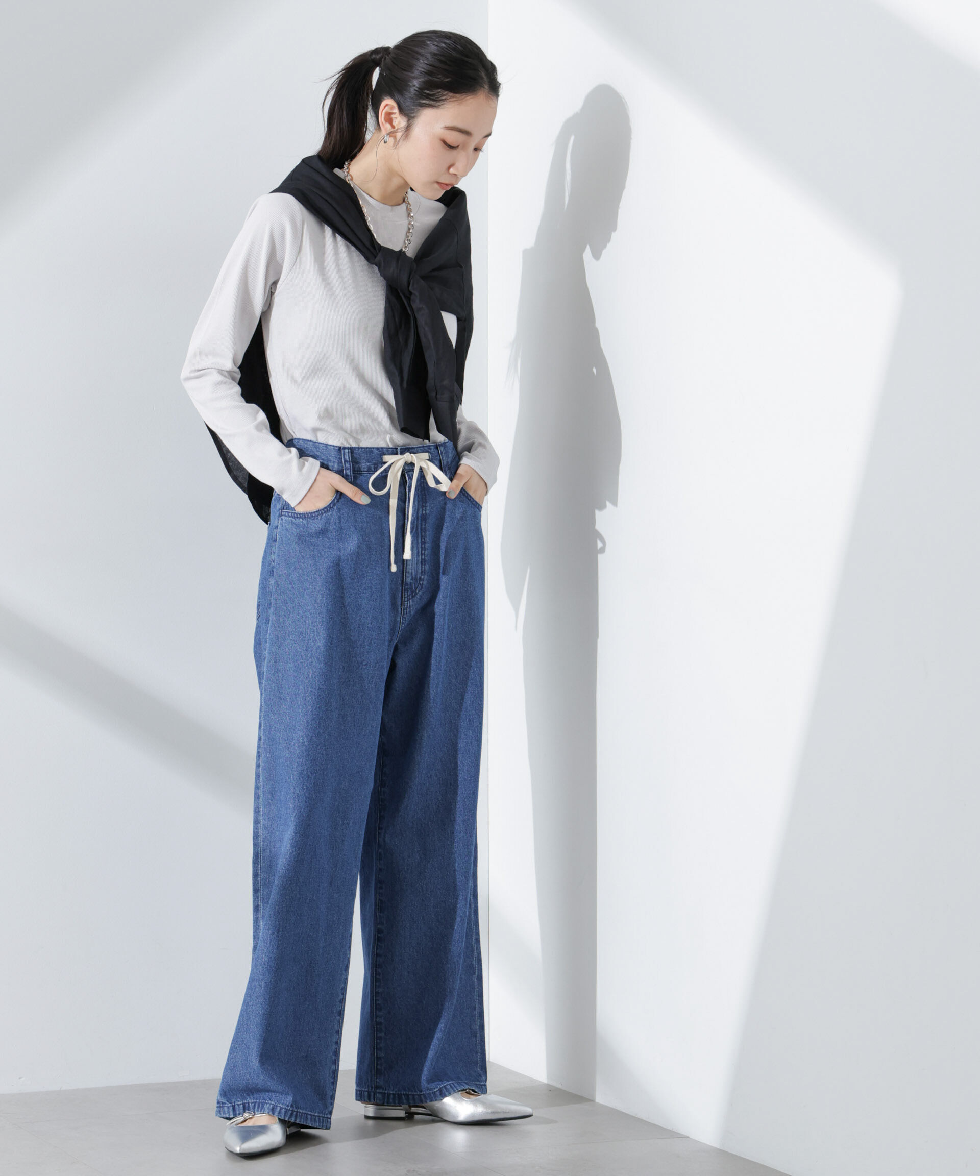 nano･universe「ドロストソフトデニム」|チノ|