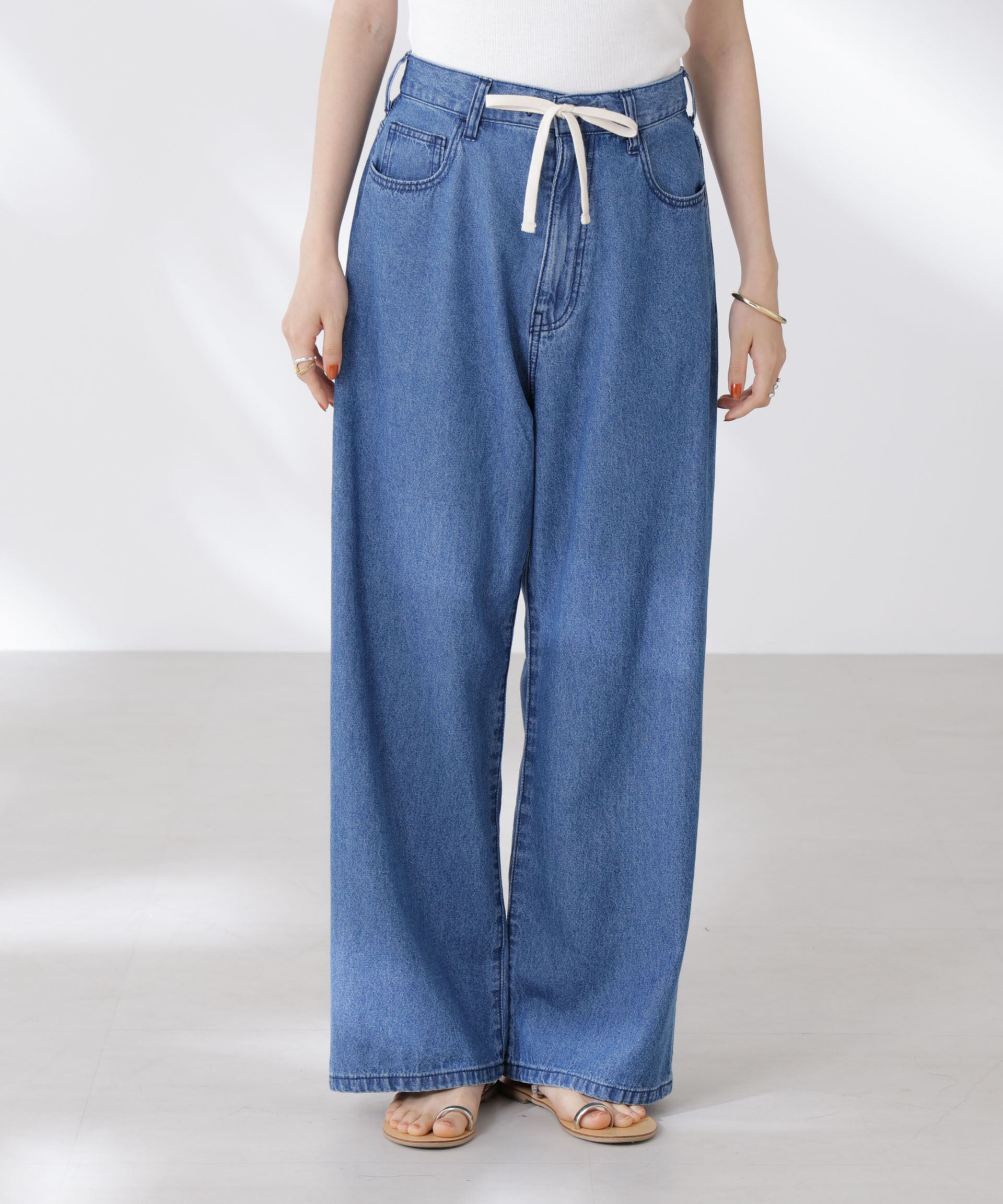 nano･universe「ドロストソフトデニム」|チノ|