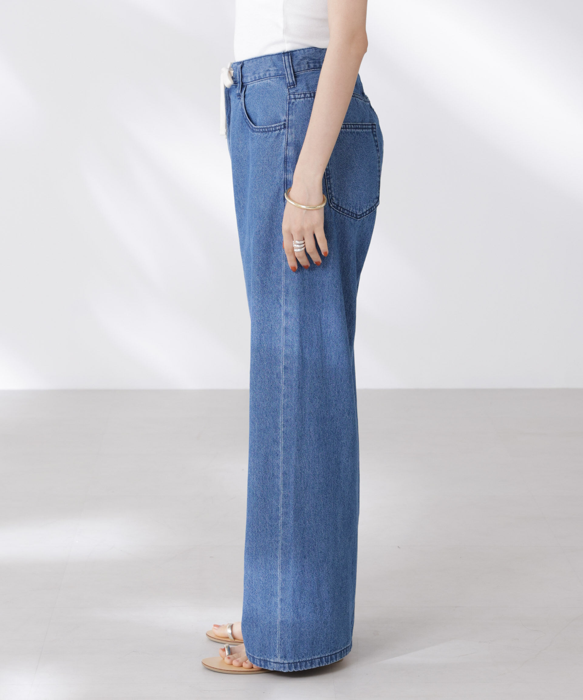 nano･universe「ドロストソフトデニム」|チノ|