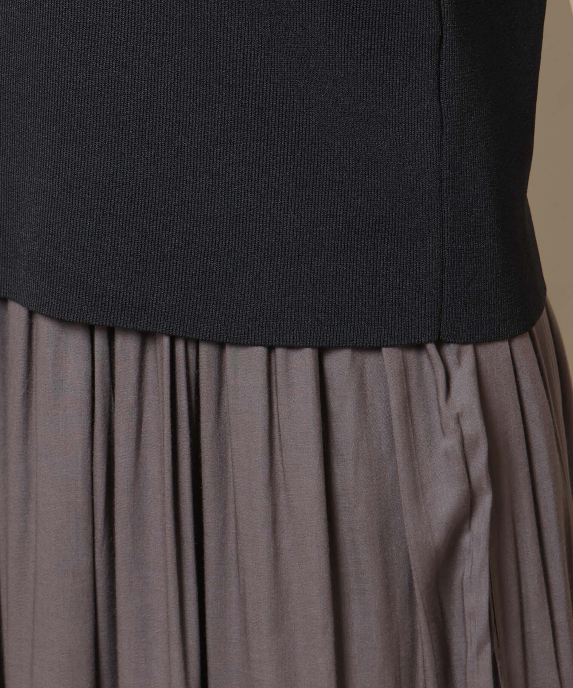 nano･universe「洗濯機洗い可UVカット接触冷感半袖ニット」|ニット・セーター|