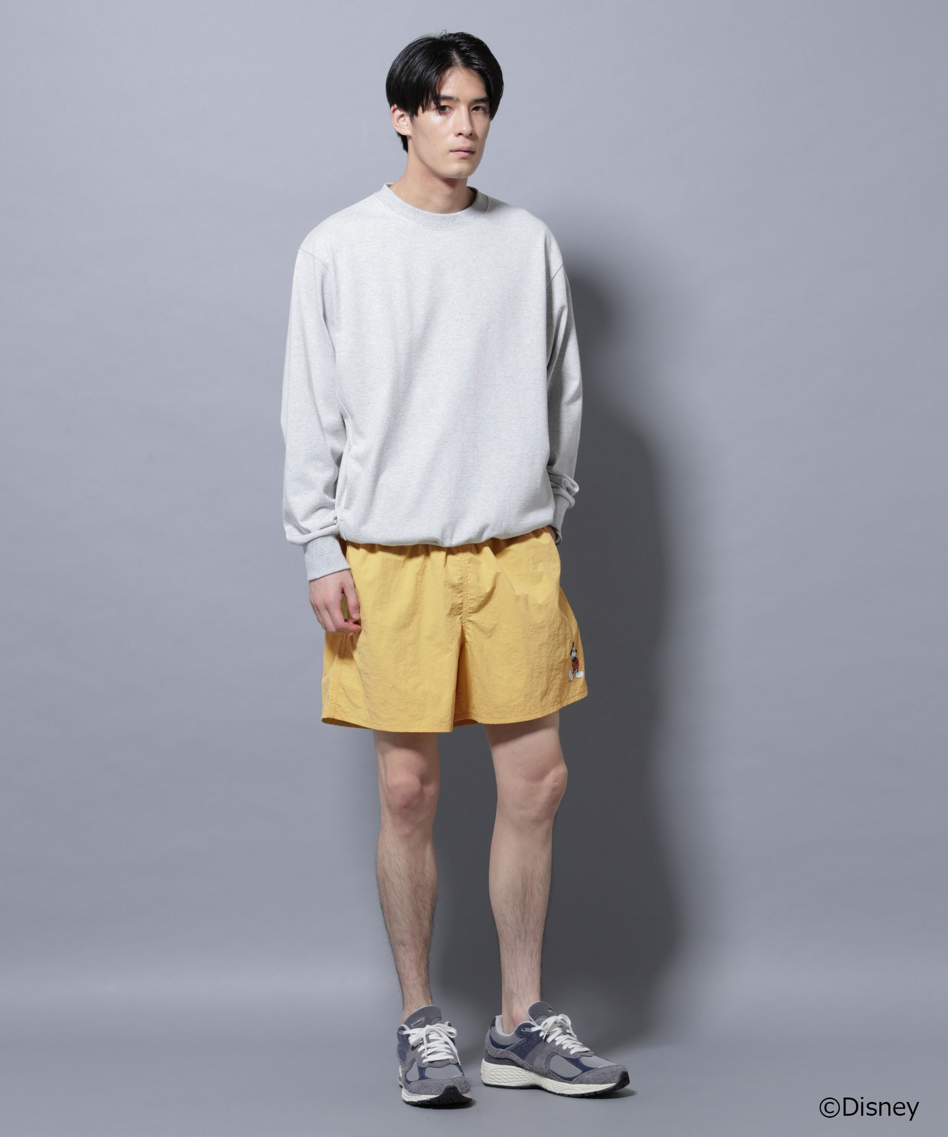 nano･universe「｢NJ/CLUB｣ ミッキーマウス/ナイロンショーツ」|チノ|