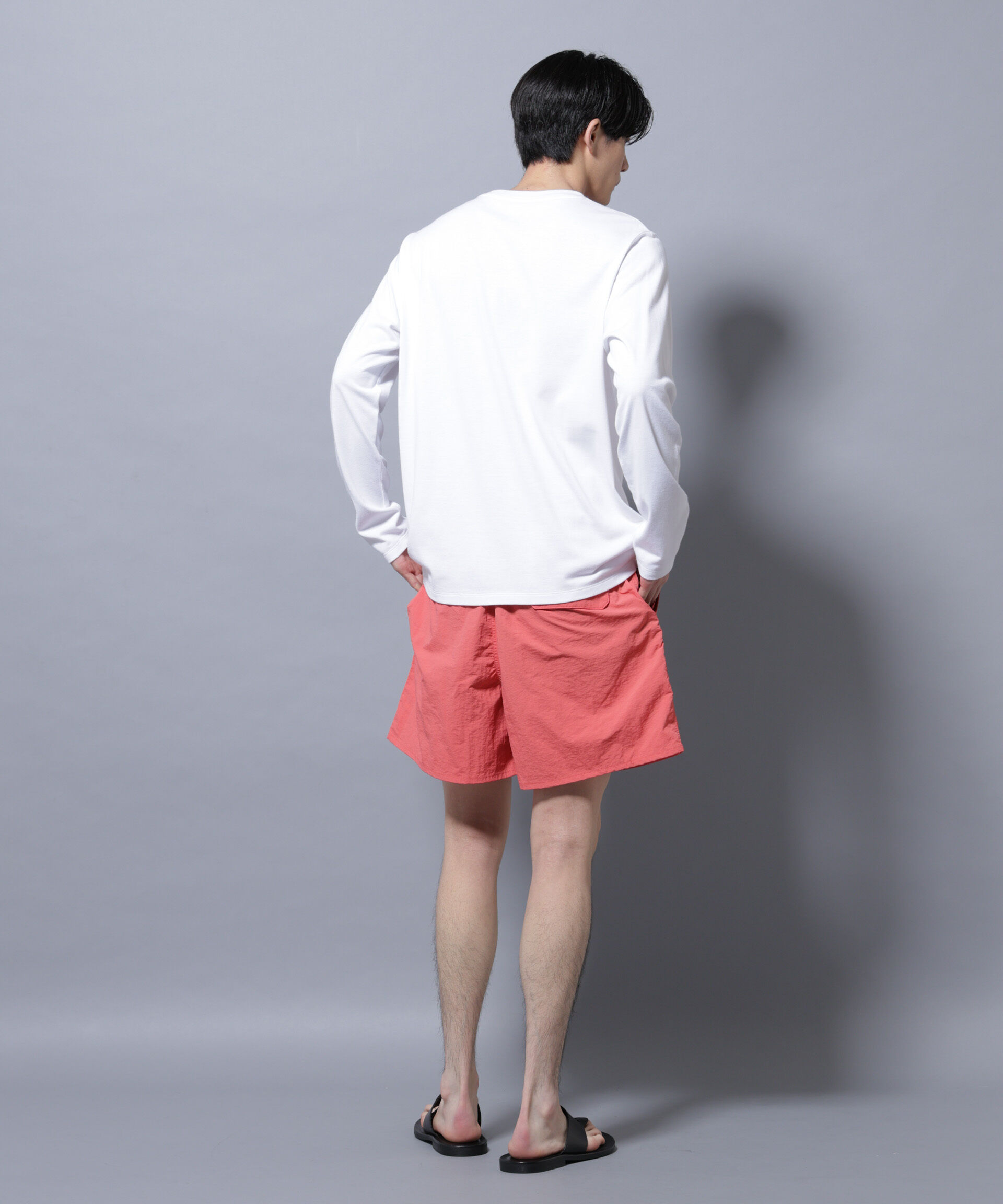 nano･universe「｢NJ/CLUB｣ ミッキーマウス/ナイロンショーツ」|チノ|