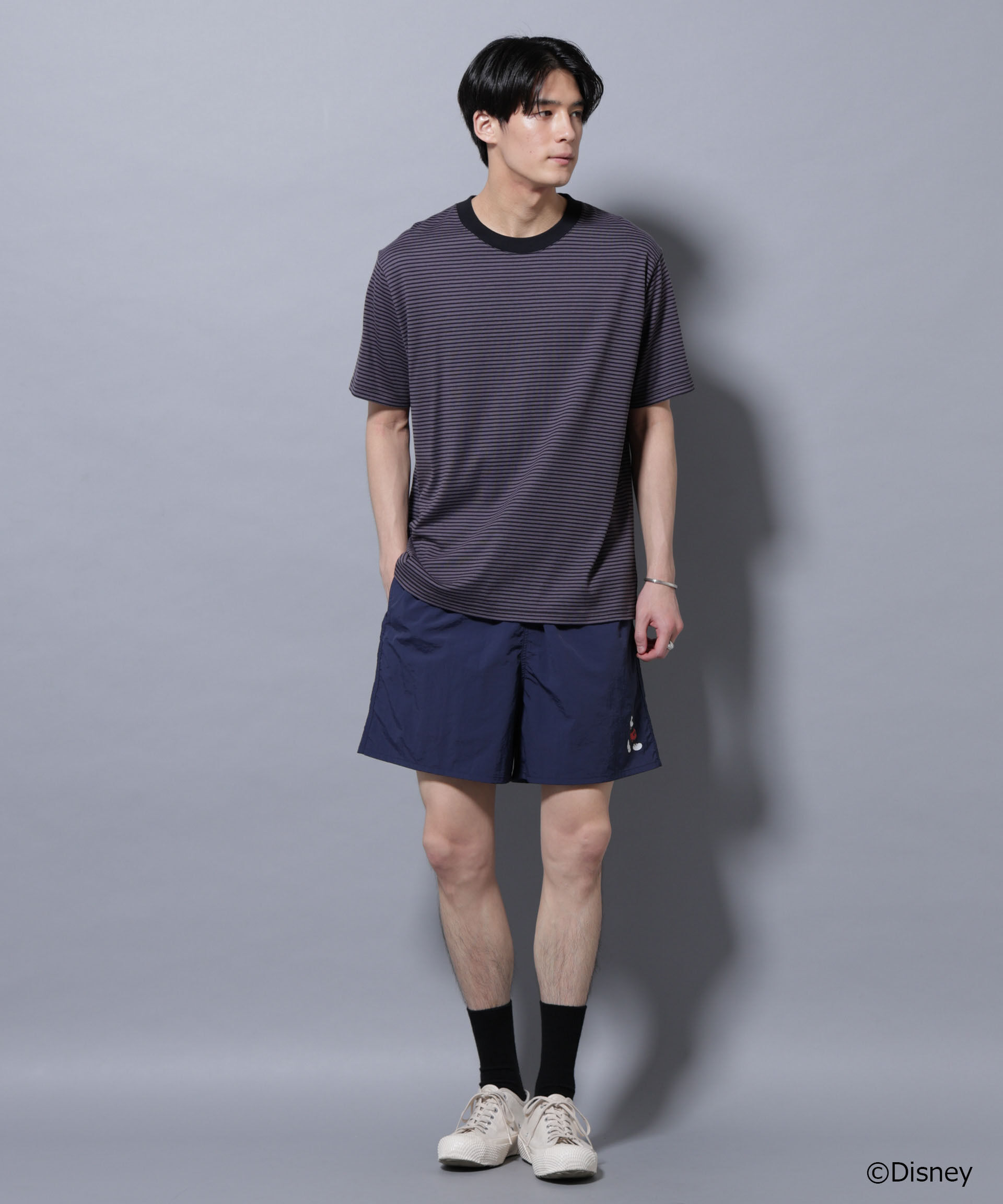 nano･universe「｢NJ/CLUB｣ ミッキーマウス/ナイロンショーツ」|チノ|