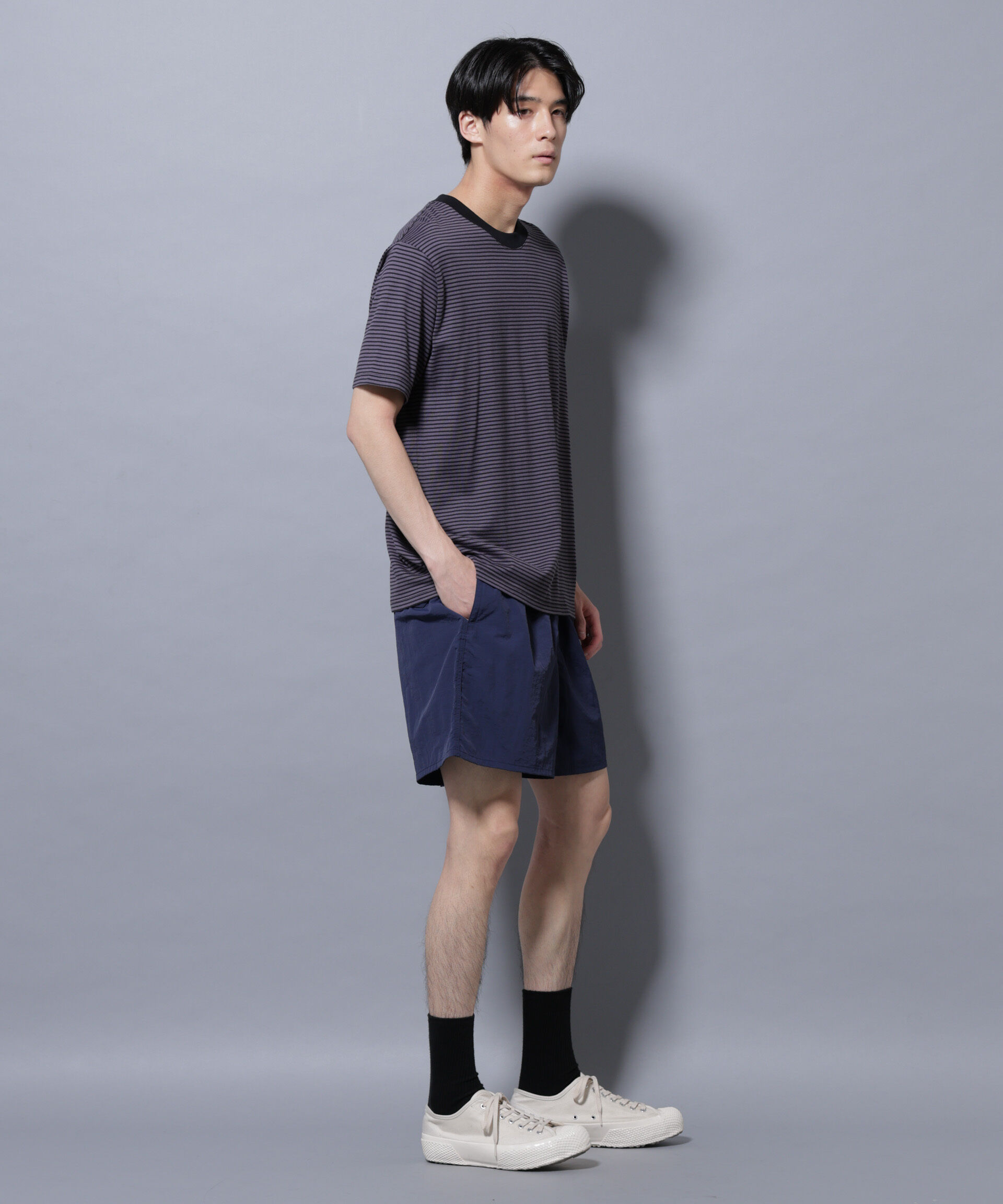 nano･universe「｢NJ/CLUB｣ ミッキーマウス/ナイロンショーツ」|チノ|