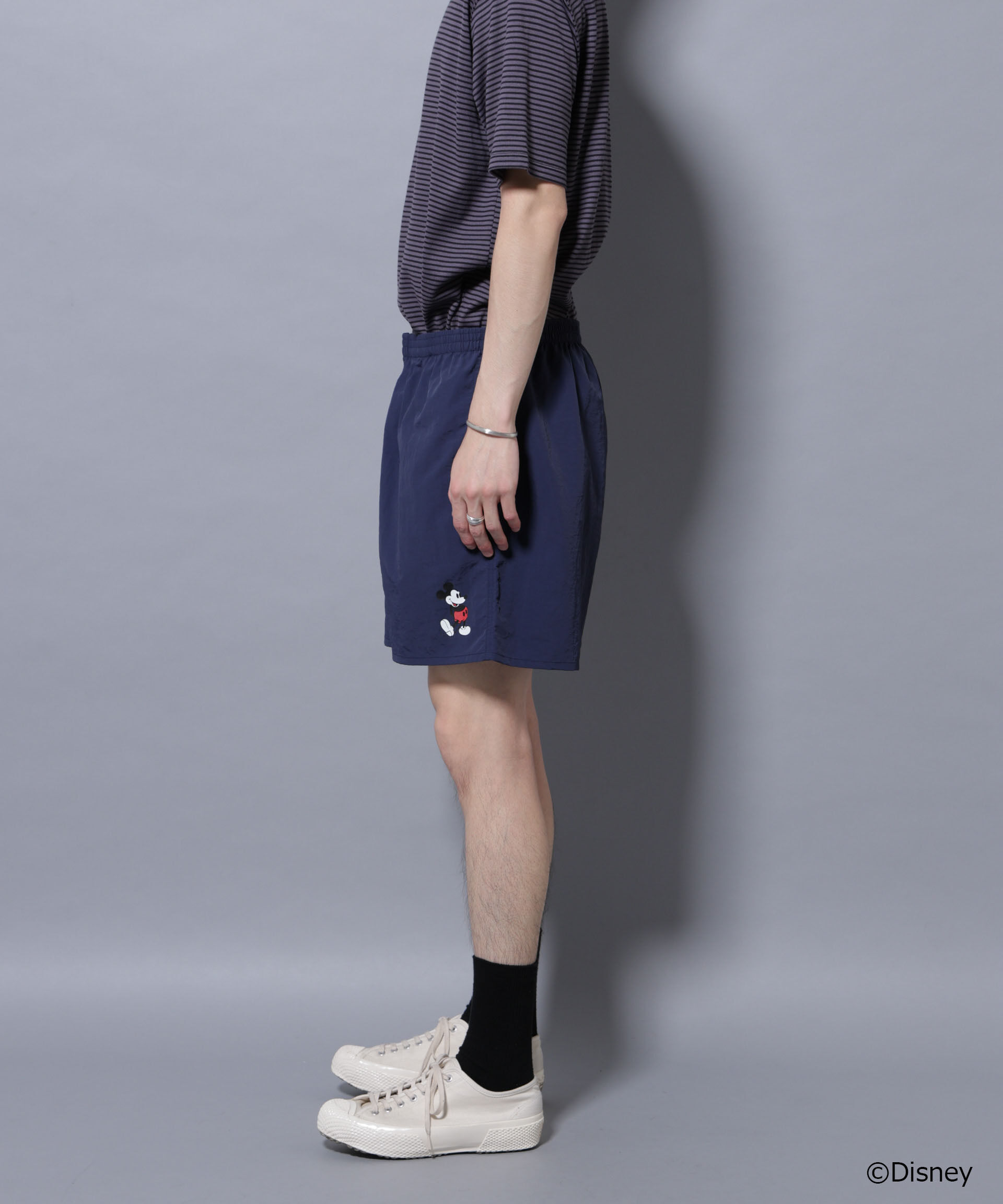 nano･universe「｢NJ/CLUB｣ ミッキーマウス/ナイロンショーツ」|チノ|