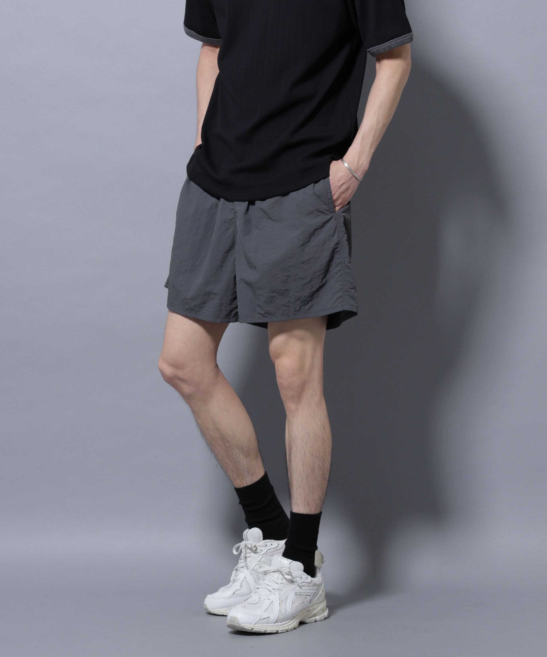 nano･universe「｢NJ/CLUB｣ ミッキーマウス/ナイロンショーツ」|チノ|