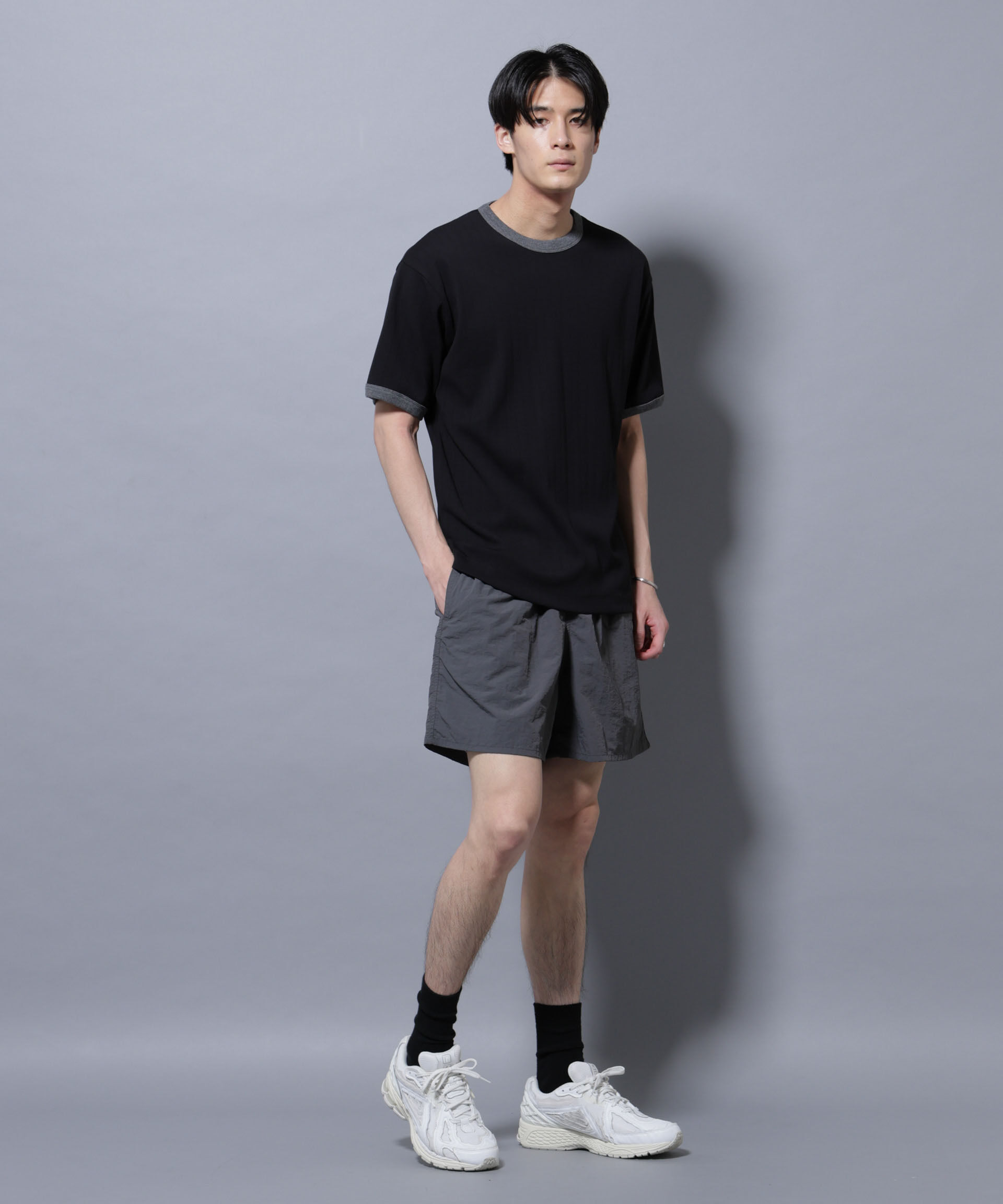 nano･universe「｢NJ/CLUB｣ ミッキーマウス/ナイロンショーツ」|チノ|