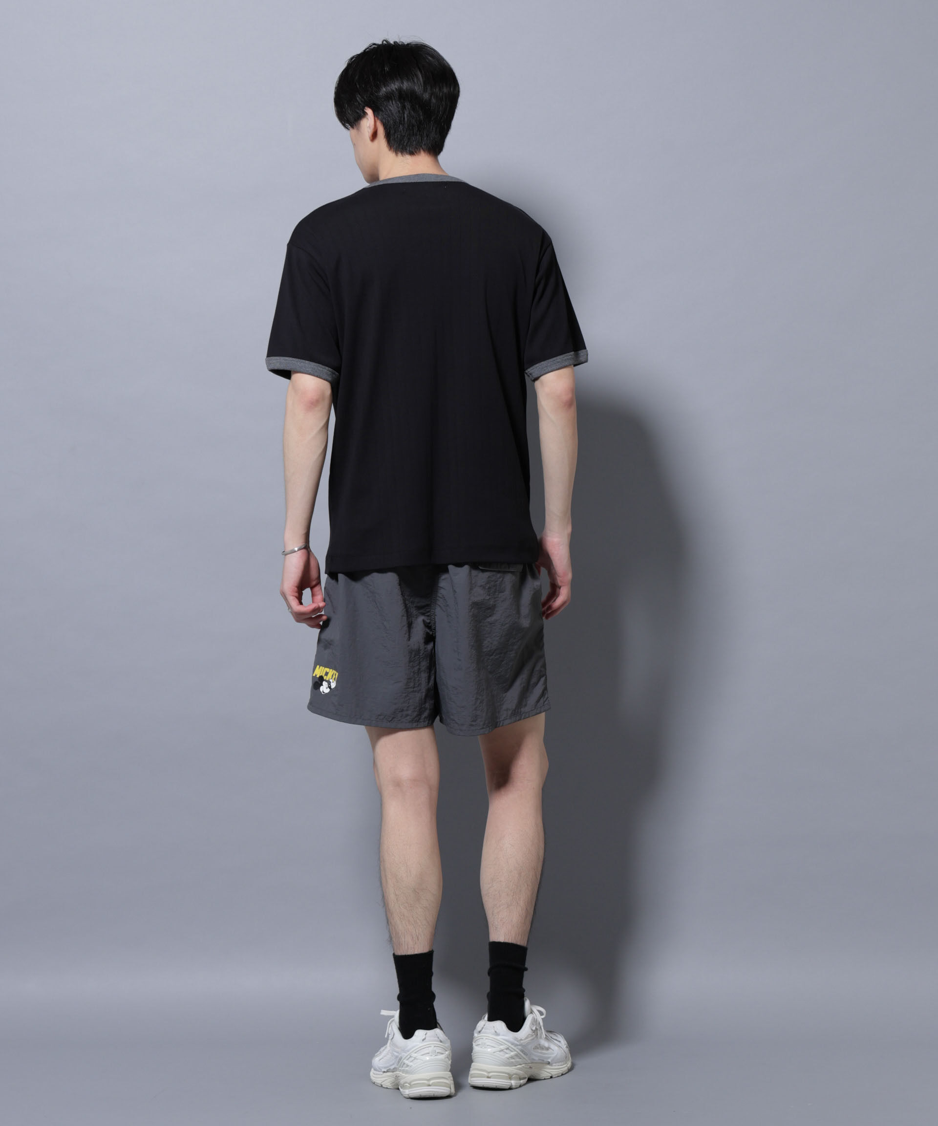 nano･universe「｢NJ/CLUB｣ ミッキーマウス/ナイロンショーツ」|チノ|