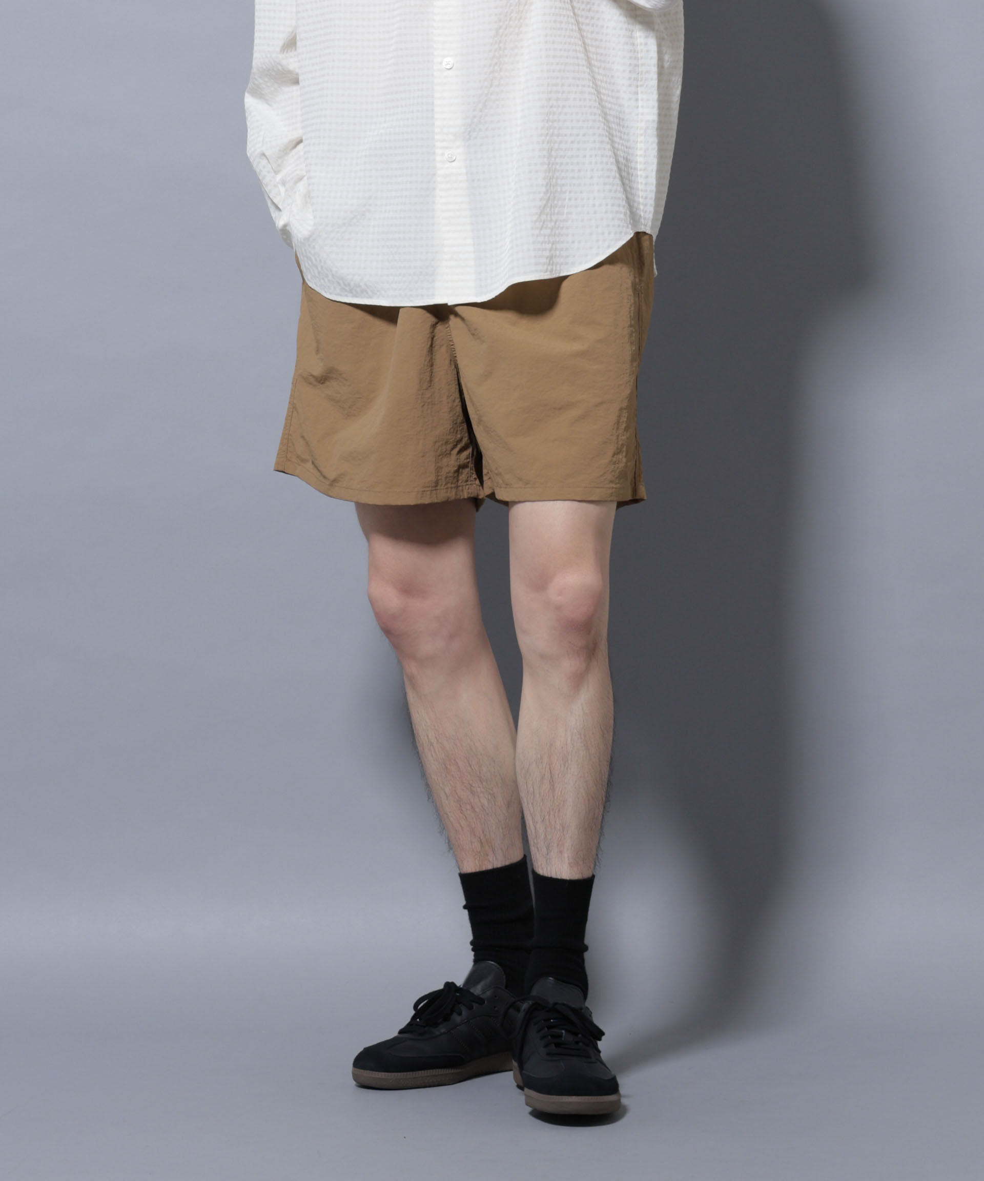 nano･universe「｢NJ/CLUB｣ ミッキーマウス/ナイロンショーツ」|チノ|