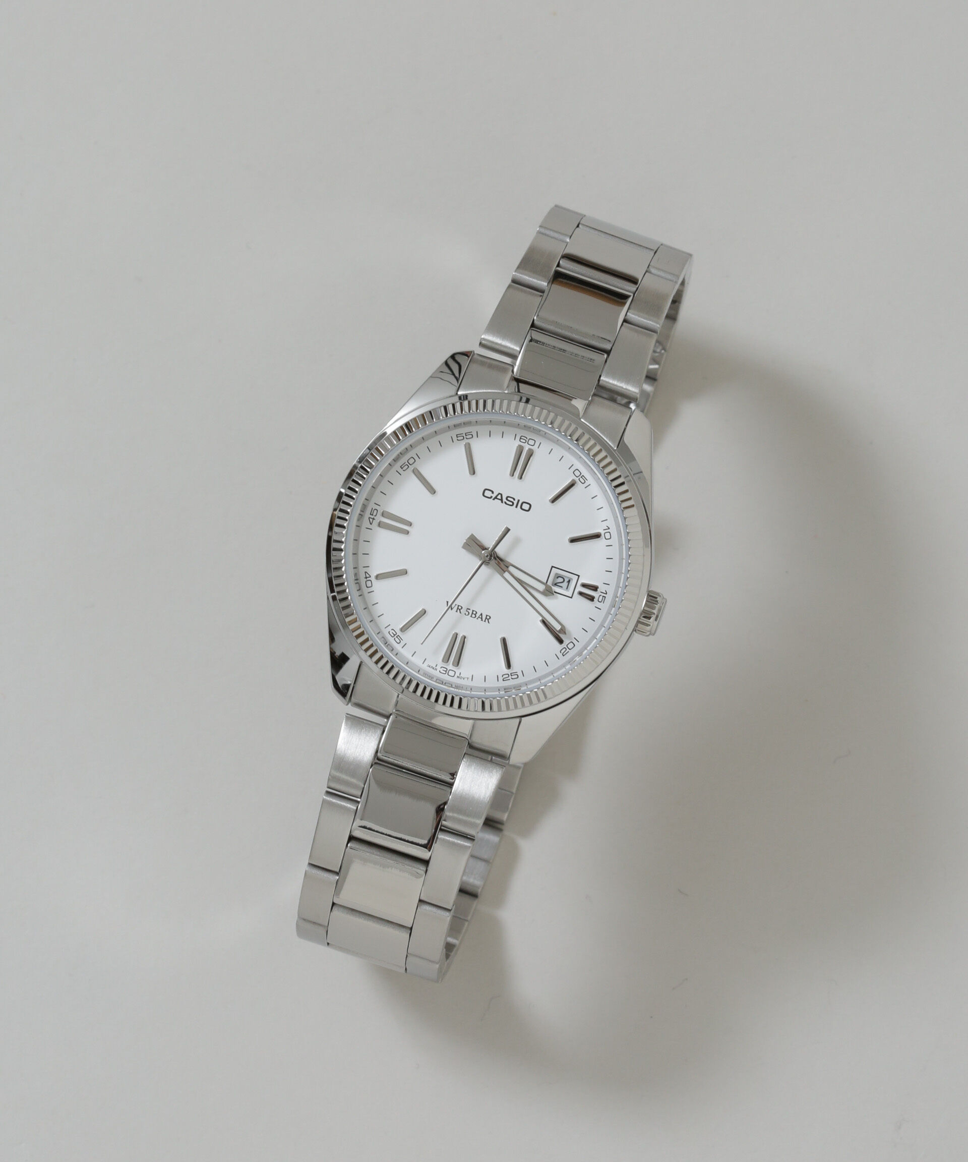 nano･universe「CASIO/MTP-1302D-7A1JF」|腕時計|ホワイト