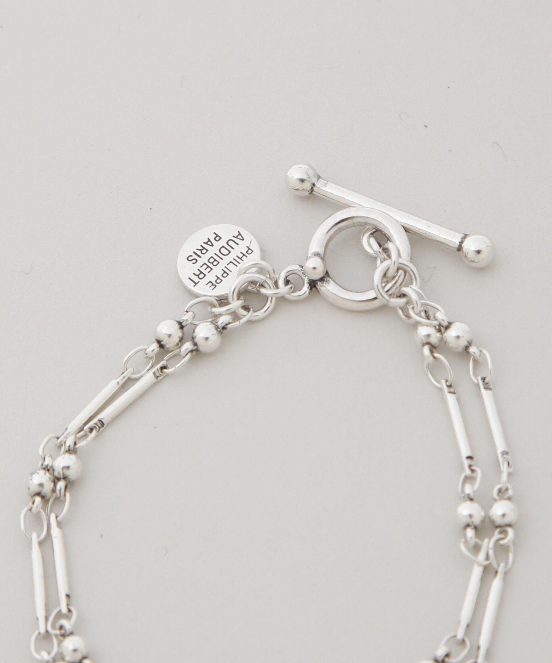 nano･universe「PHILIPPE AUDIBERT/Garnet double bracelet」|ブレスレット・バングル|