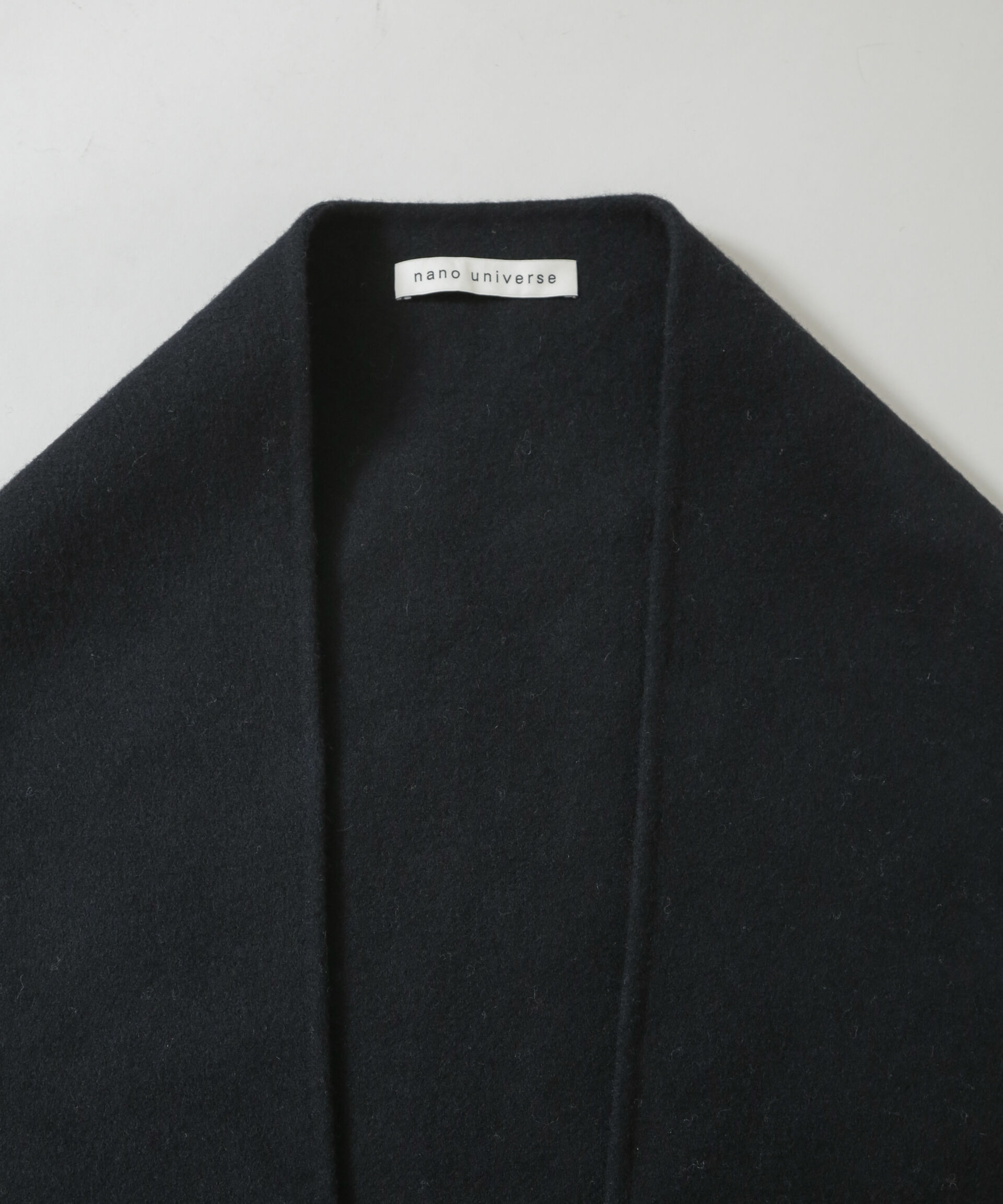 nano･universe「SUPER110blend リバー三角ストール」|マフラー|