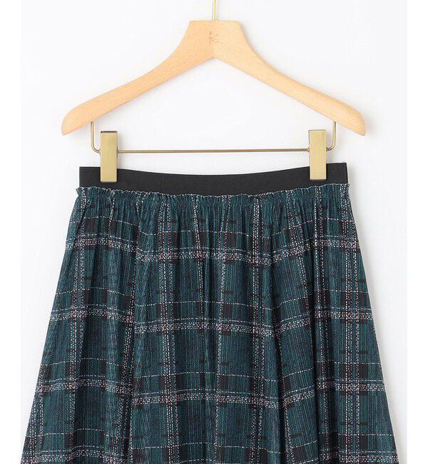 組曲「【WEB限定カラーあり】ツイードチェックチュールプリント スカート」|スカート|