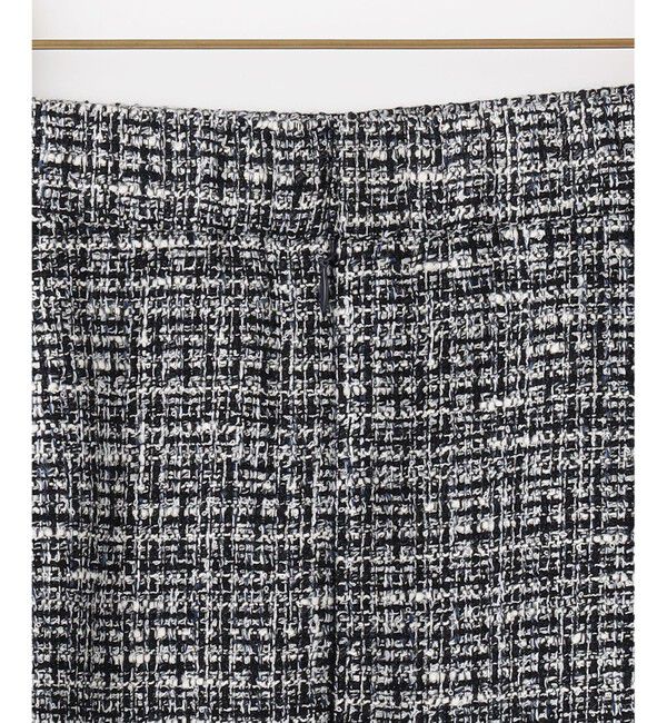 組曲「【KUMIKYOKU NAVY】ラメループモールツイード フレアスカート」|スカート|