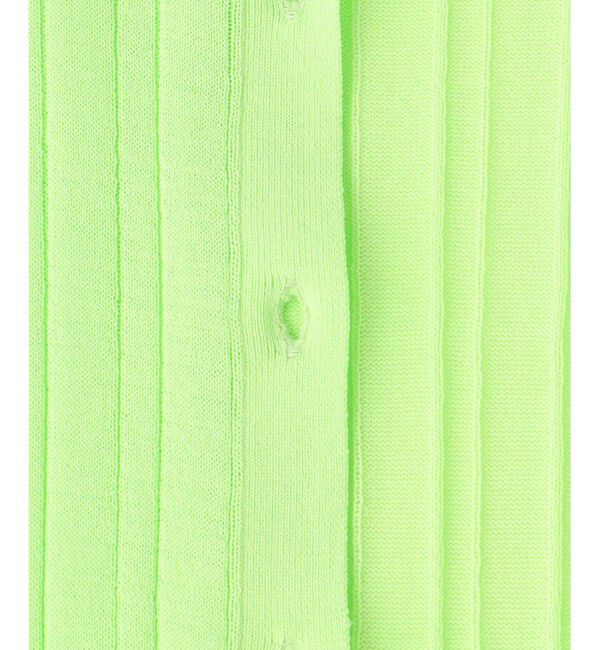 組曲「【WEB限定カラーあり】衿付きシアーニットポロ」|ニット・セーター|