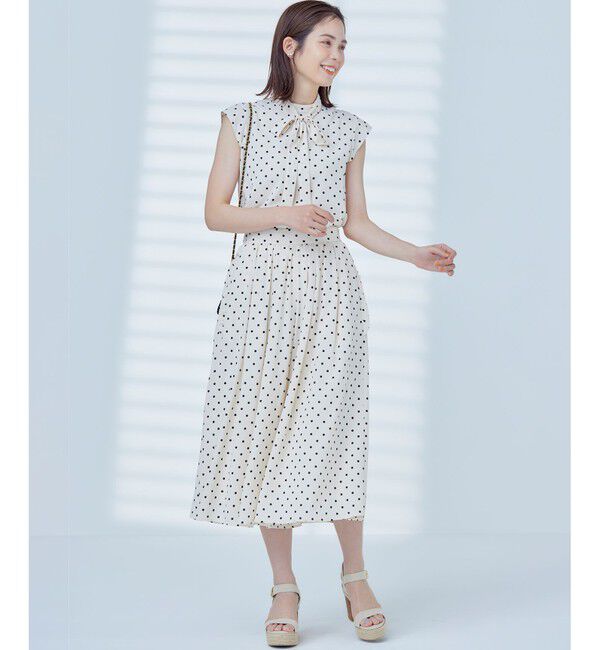 組曲「【WEB限定】ドットプリントデシン フリルパンツ」|その他|