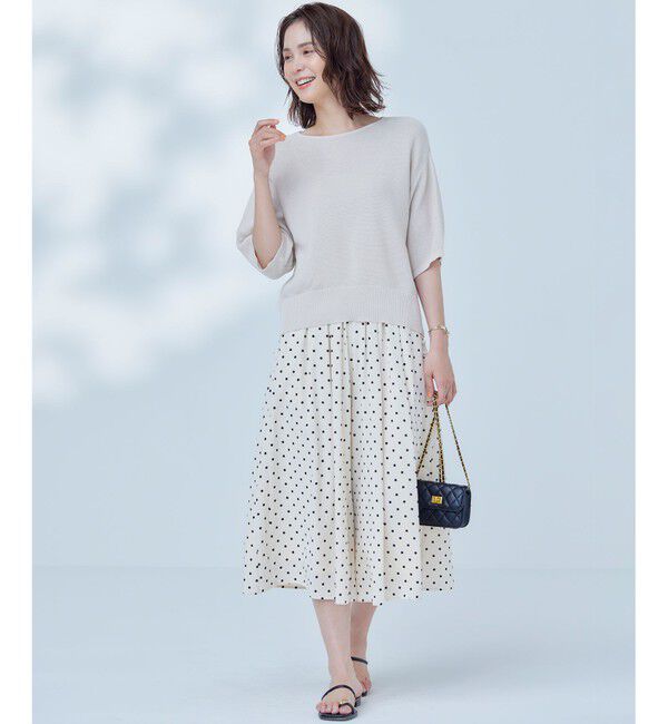 組曲「【WEB限定】ドットプリントデシン フリルパンツ」|その他|