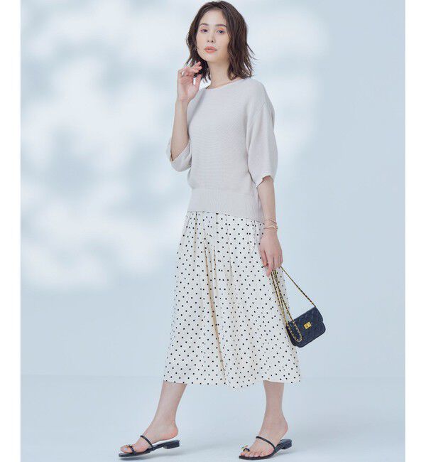 組曲「【WEB限定】ドットプリントデシン フリルパンツ」|その他|