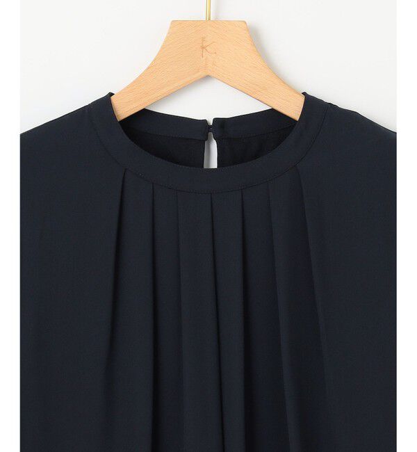 組曲「【WEB限定】ジョーゼットシフォン タックブラウス」|シャツ・ブラウス|