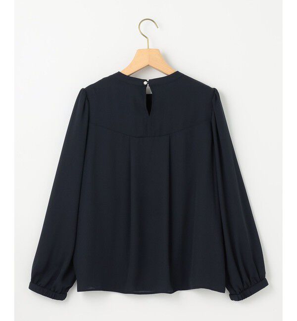 組曲「【WEB限定】ジョーゼットシフォン タックブラウス」|シャツ・ブラウス|