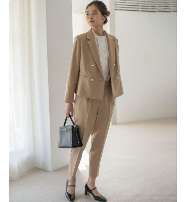 組曲「【ストレッチ・イージーケア】オシャクロス テーパードパンツ」|その他|