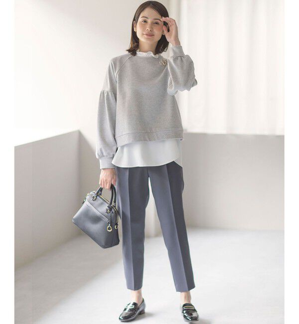 組曲「【ストレッチ・イージーケア】オシャクロス テーパードパンツ」|その他|