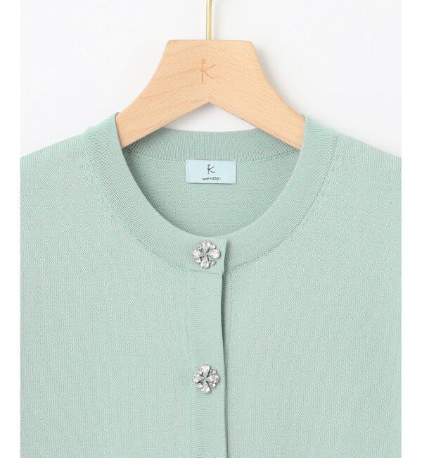 組曲「【WEB限定】ビジューニット ジャケット」|カーディガン|