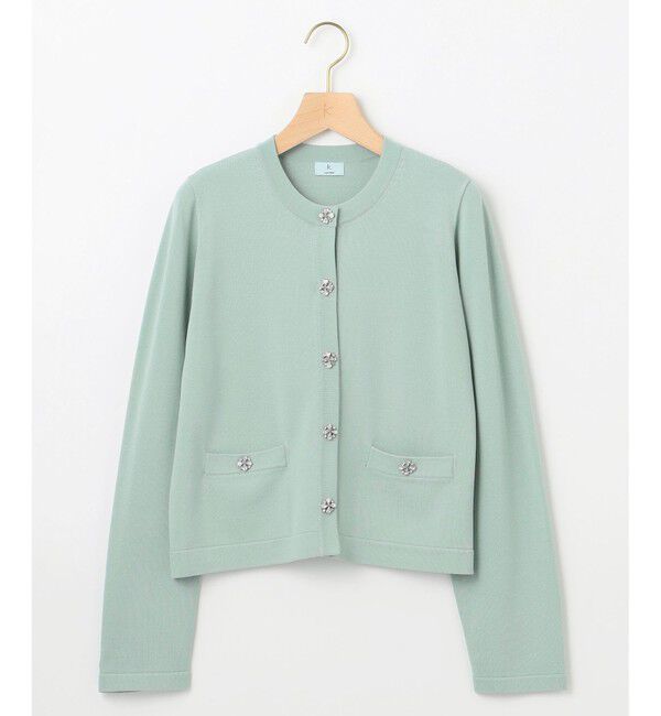 組曲「【WEB限定】ビジューニット ジャケット」|カーディガン|