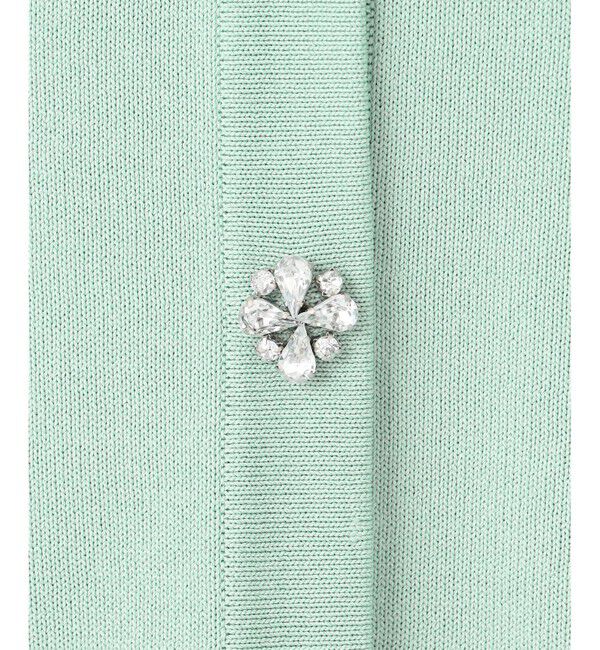 組曲「【WEB限定】ビジューニット ジャケット」|カーディガン|