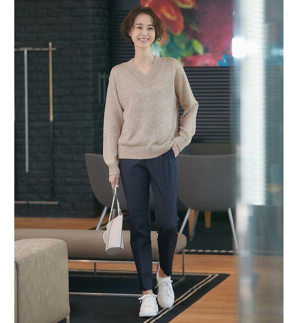 自由区「【接触冷感・吸湿・速乾・XXSサイズあり】COOLMAX テーパードパンツ」|その他|