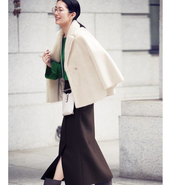 自由区「エコミンクショート コート」|その他|