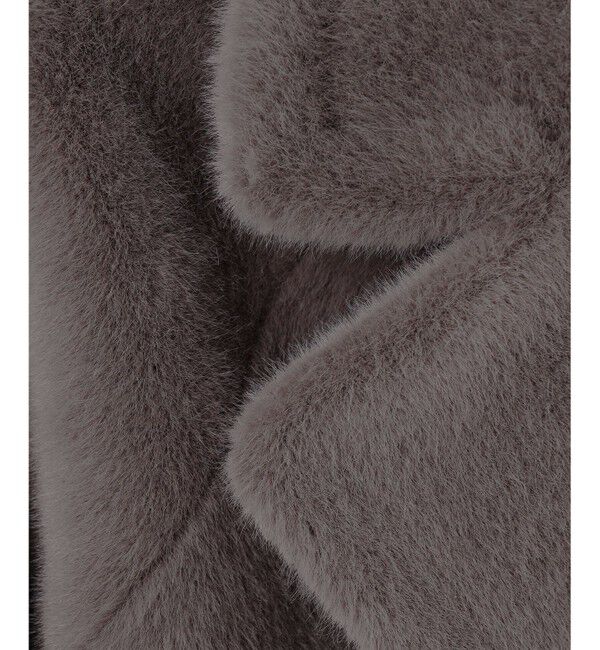 自由区「エコミンクショート コート」|その他|