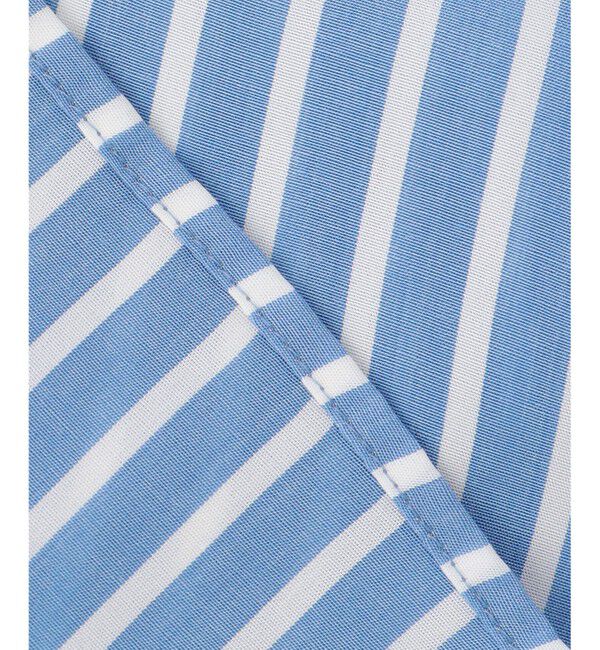 自由区「【接触冷感・UVケア・抗菌防臭・洗える】リヨセルポプリン ブラウス」|シャツ・ブラウス|