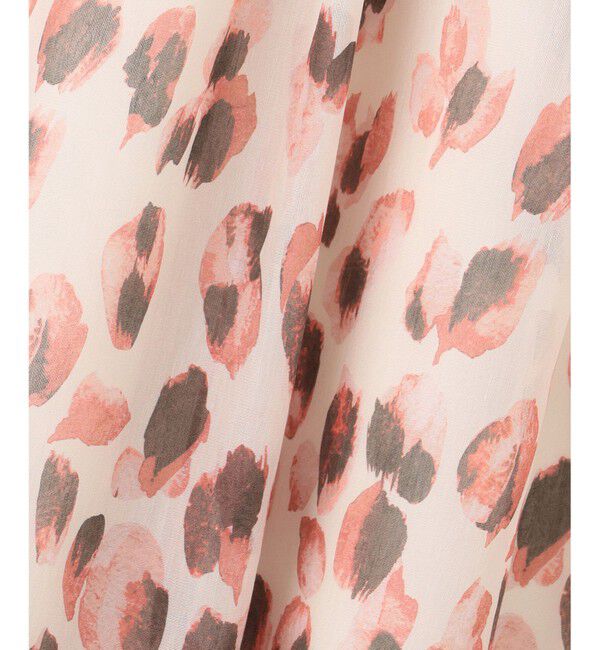 自由区「【洗える】グラデーションペタルプリント スカート」|スカート|