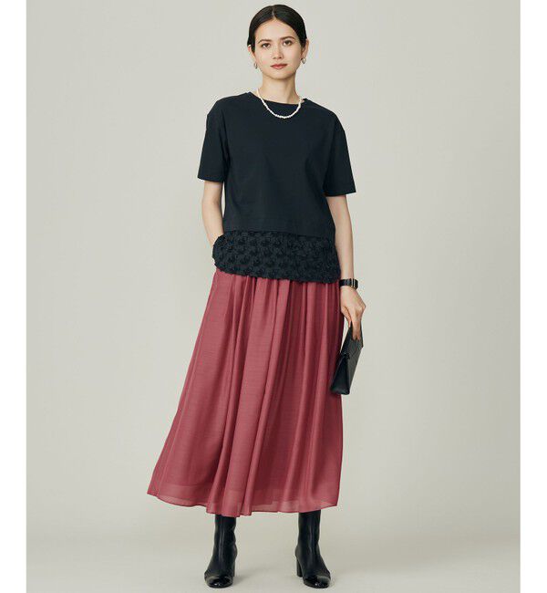 自由区「シアー スカート」|スカート|