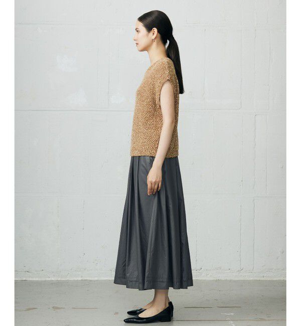 自由区「【カタログ掲載】ラメファンシーツイードニット ベスト」|ベスト・ジレ|