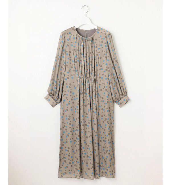自由区「マルチポルカドットプリント ワンピース」|ワンピース|