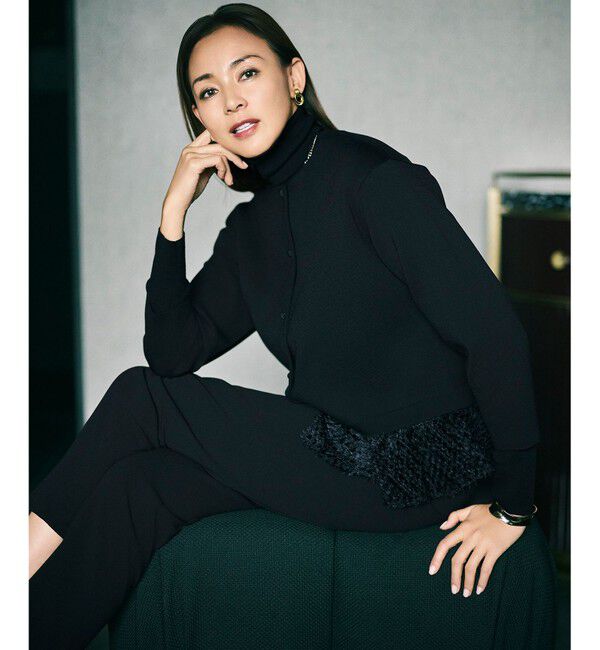 自由区「【SHIHOさん着用】ジョーゼットニット パンツ」|その他|