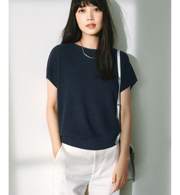 23区「【CLASSY.6月号掲載/洗える】リネンレーヨンストレッチ ワイドパンツ」|その他|