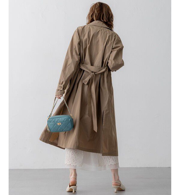 23区「【VERY3月号掲載/撥水加工/洗える】LIMONTA ハイカウントメモリータフタ コート」|その他|