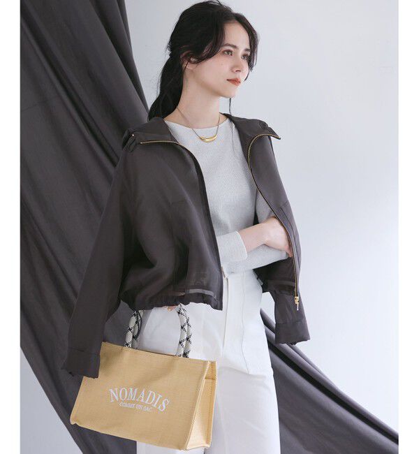 23区「【SLOW/一部店舗限定】シアーフォルム ブルゾン」|その他|グレー系