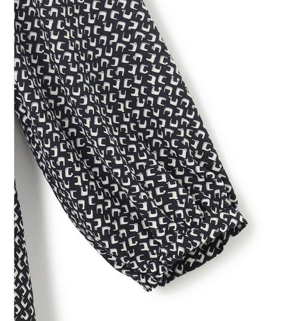 23区「【洗える】モダンジオメトリックプリント ワンピース」|ワンピース|