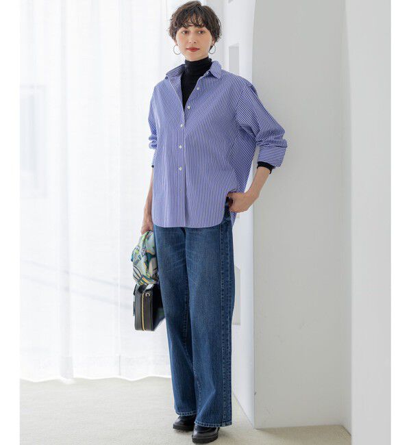 23区「【滝沢眞規子さん着用/VERY掲載】CANCLINI ベーシック シャツ」|シャツ・ブラウス|