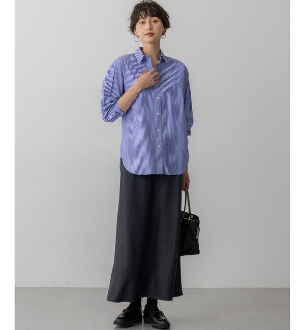 23区「【滝沢眞規子さん着用/VERY掲載】CANCLINI ベーシック シャツ」|シャツ・ブラウス|