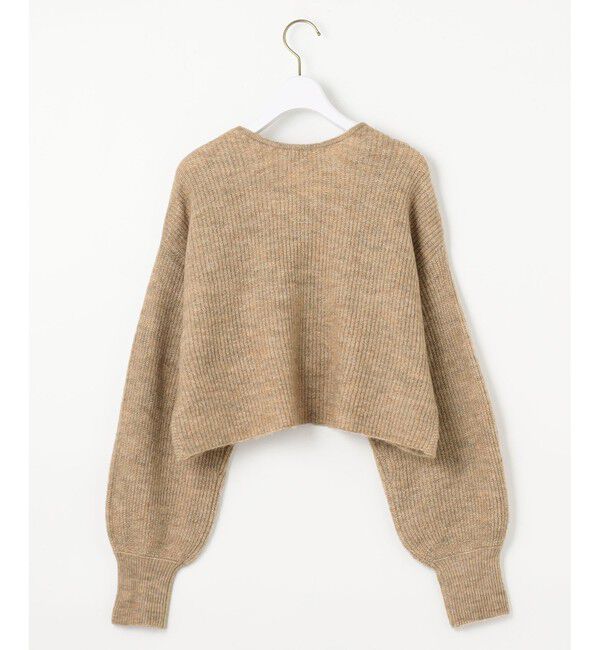 any SiS「【洗える】クロスレイヤードニット ワンピース」|ワンピース|