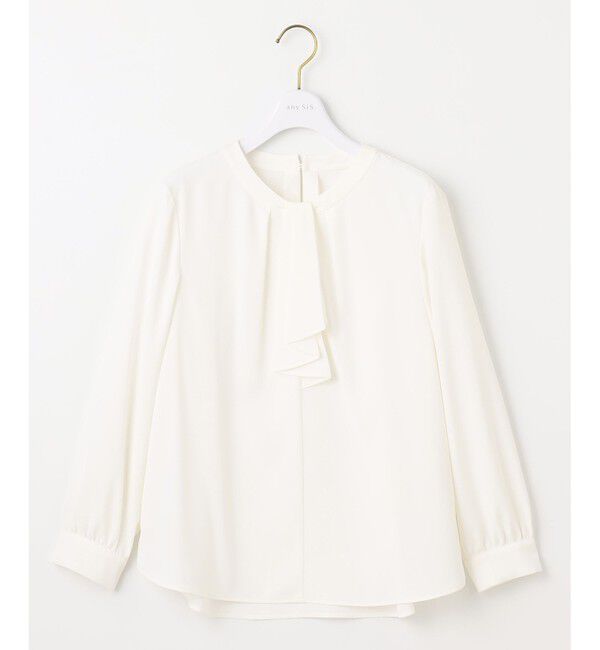 ANY SIS「【洗える】ボウタイ ブラウス」|シャツ・ブラウス|