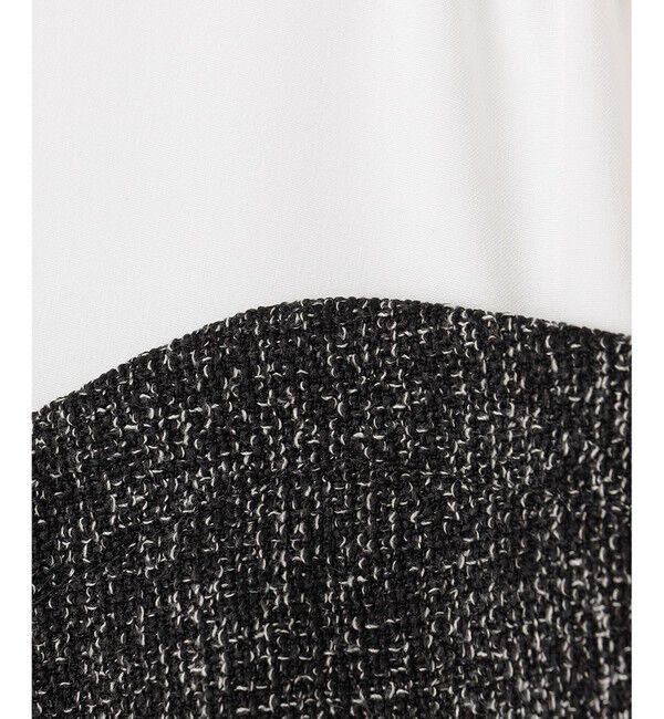 any SiS「【洗える】ツイードコンビ ワンピース」|ワンピース|