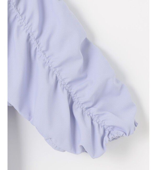 ANY SIS「【洗える】ギャザースリーブ ブラウス」|シャツ・ブラウス|